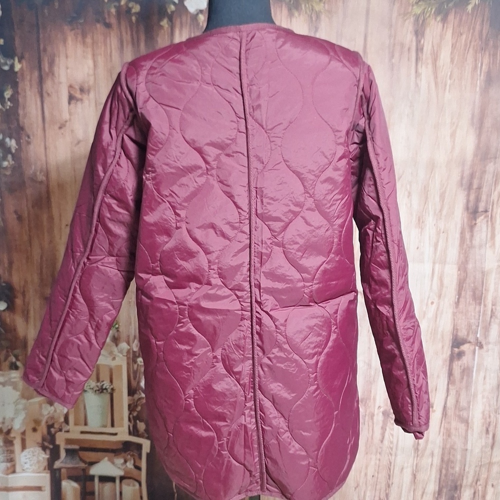 NWT St John's Bay PS deep ruby all weather coat - Picture 6 of 11